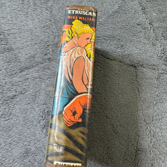 The Etruscan Mika Waltari HC 1957 Vintage Book History - Picture 7 of 8